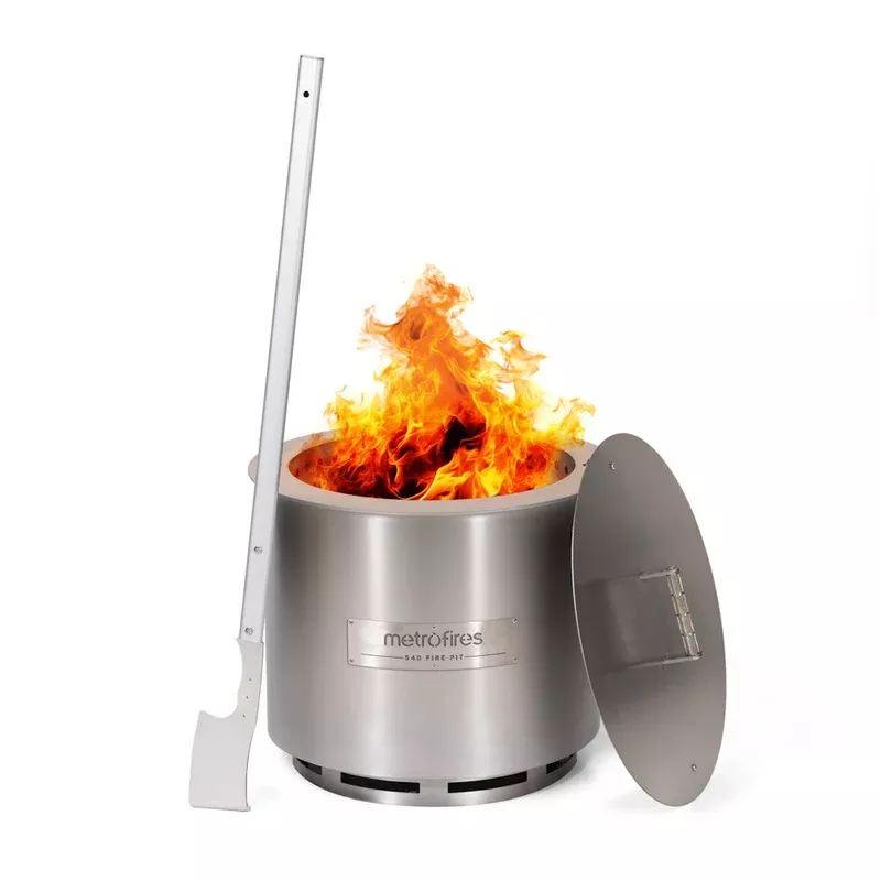 Metro 540 Fire Pit Stainless Steel