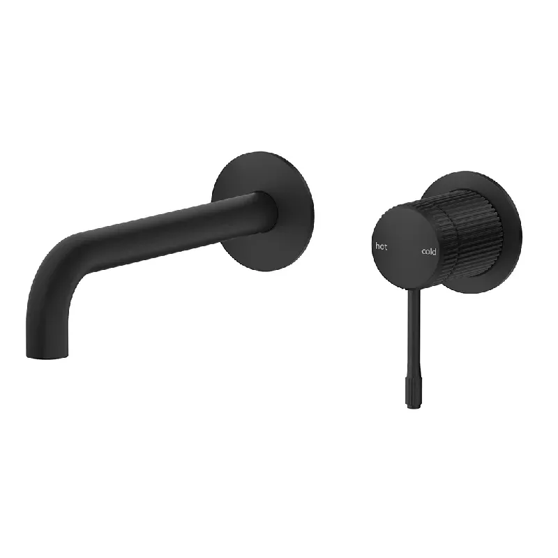 Mica Fluted Wall-Spout Combo