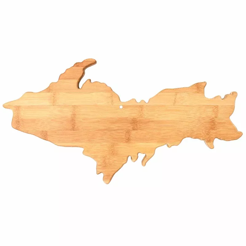 Michigan Upper Peninsula Cutting Board 17″ x 9-1/2″