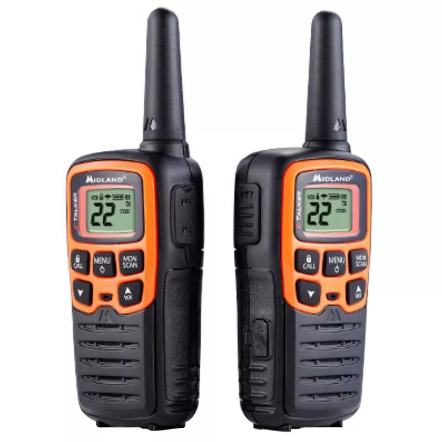 Midland Two Way X-Talker Radio - 28 mi - Orange