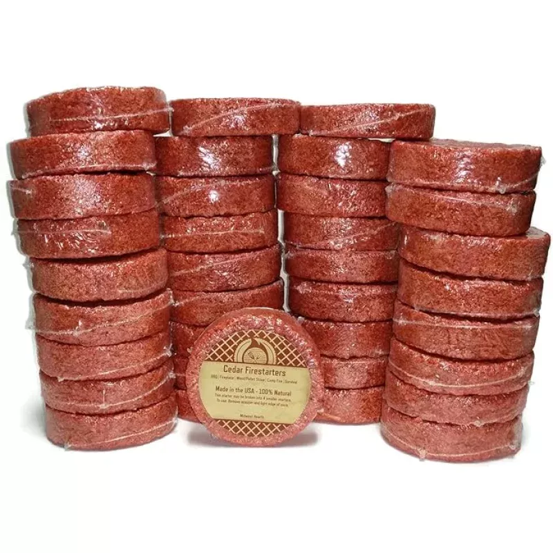 Midwest Hearth Cedar Fire Starters (36 Pack – Up to 144 Fires) Made in USA