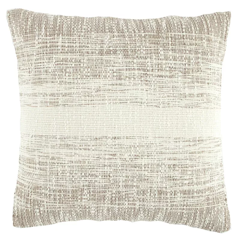 Milos Brown Throw Pillow, 18"