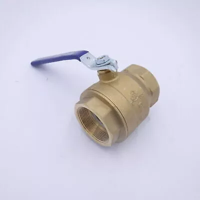 Milwaukee BA-475B 2″ FNPT Brass Ball Valve Inline 600 WOG BA-475BLL-200