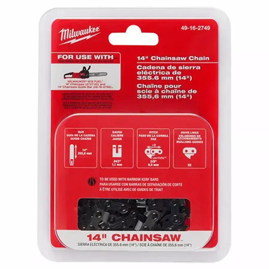 Milwaukee Chainsaw Chain (2727-20C) - 14"