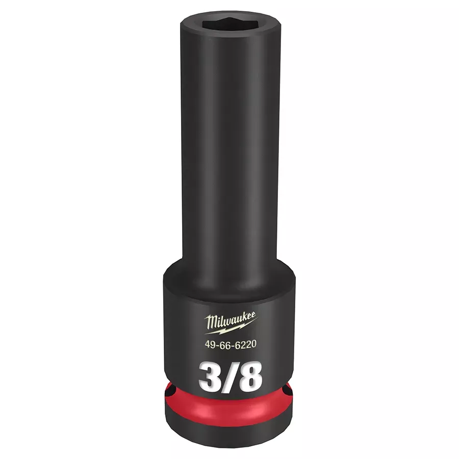 Milwaukee SAE SHOCKWAVE™ 1/2" Drive IMPACT DUTY™ Deep 6 PT Socket