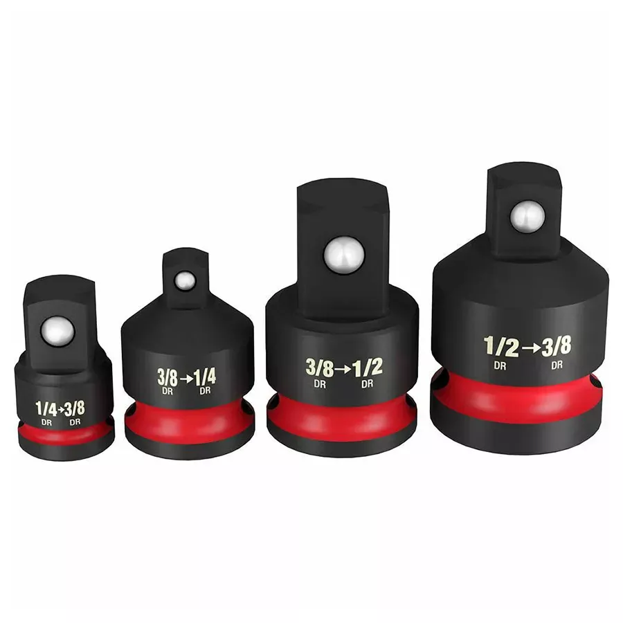 Milwaukee SHOCKWAVE™ IMPACT DUTY™ 1/4" - 1/2" Drive Adapter Set