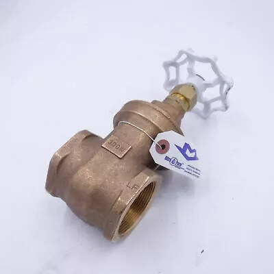 Milwaukee Ultra Pure Bronze Threaded FNPT Gate Valve 2″ UP105 – 200