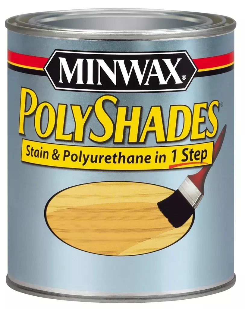 Minwax PolyShades 61430 Stain And Polyurethane Finish, 1 Quart, Olde Maple
