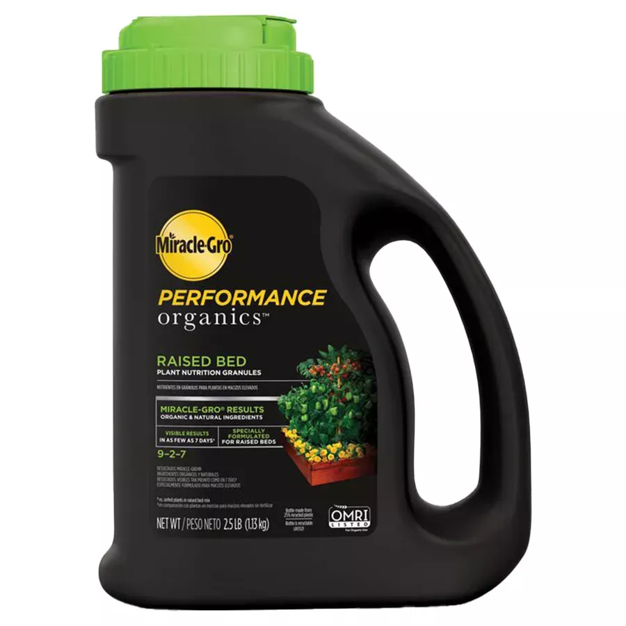 Miracle-Gro Performance Organics Raised Bed Plant Food