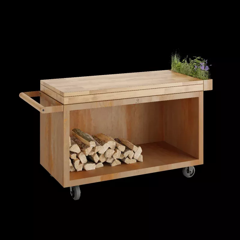 Mise en Place Table Corten 135 PRO