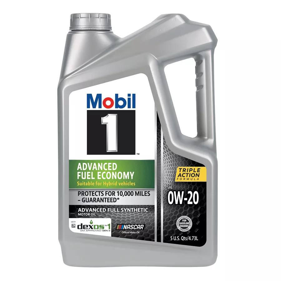 Mobil 1 0W-20 AFE Synthetic Motor Oil - 5 qt