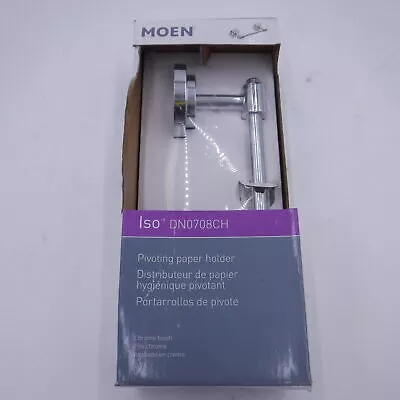 Moen DN0708CH Iso Chrome Pivoting Toilet Paper Holder