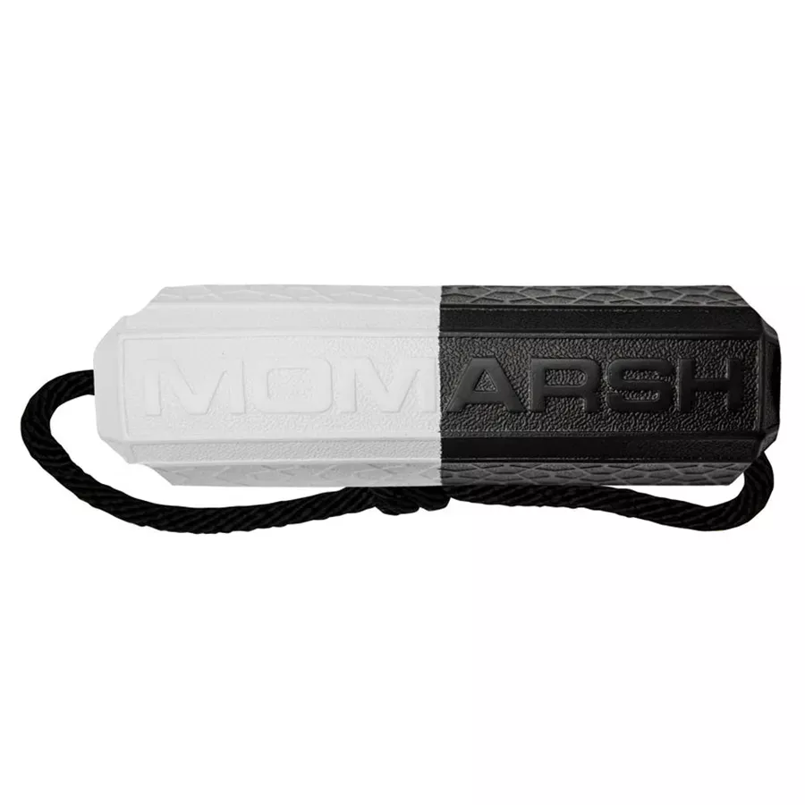 MOmarsh Flash Dog Training Bumper - Black/White