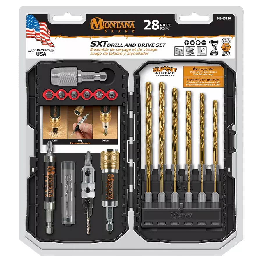 Montana Brand Drill And Drive Set - 28 pcs
