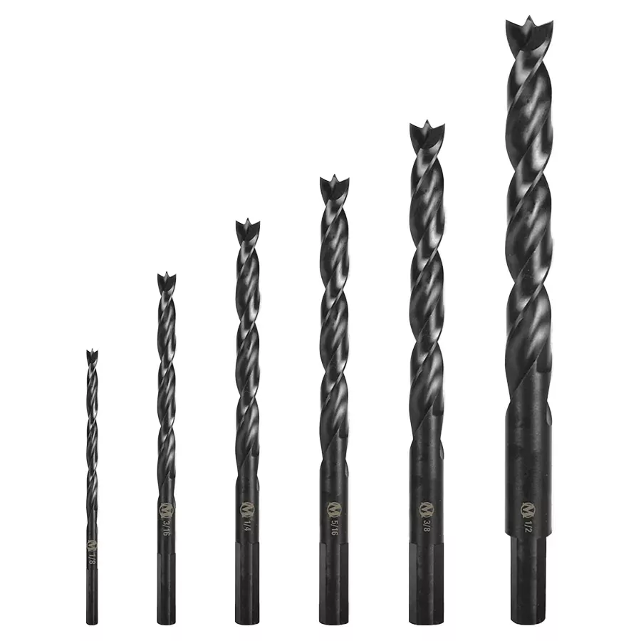 Montana Brand X29 Brad Point Drill Set - 6 pcs