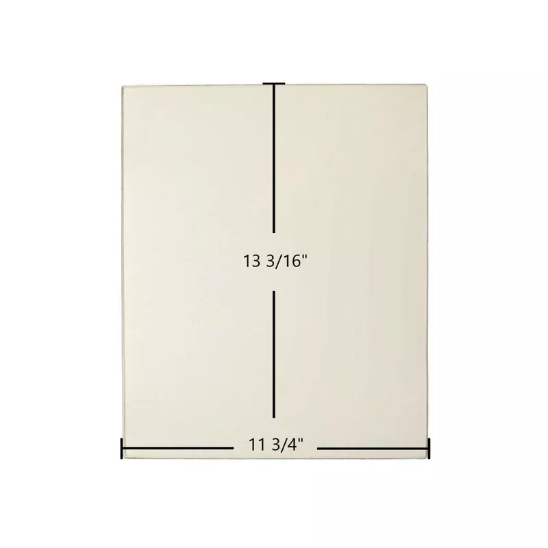 Morso 4500 4560 Ceramic Glass Panel 11 3/4″ x 13 3/16″ (Part #790736)