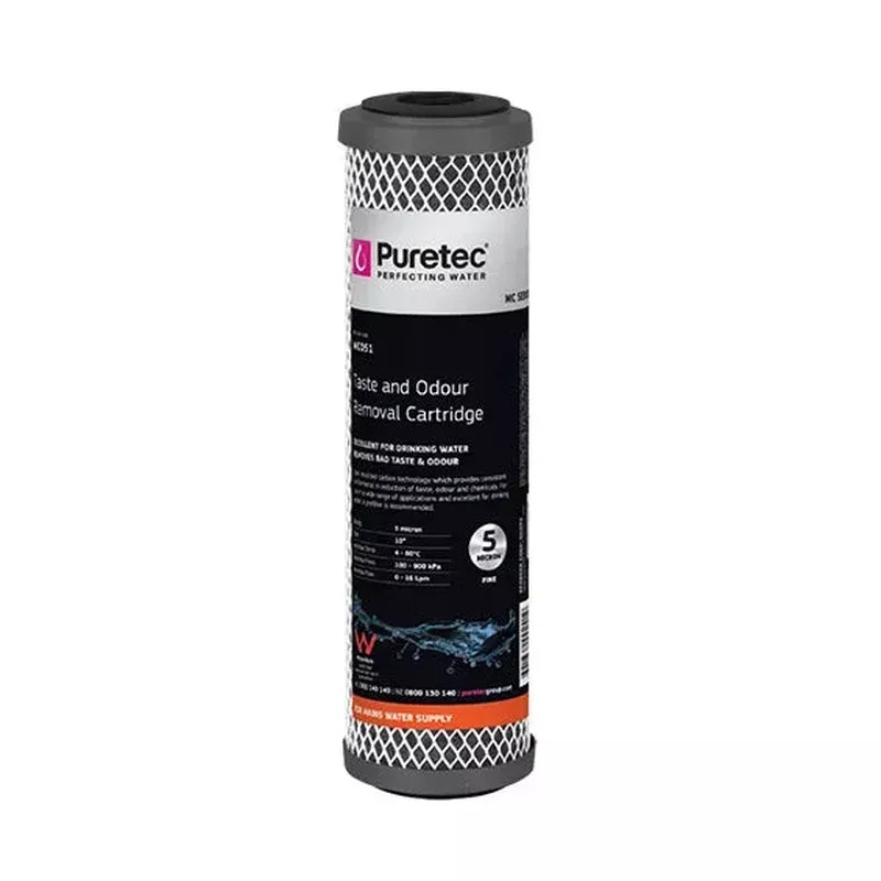 Moulded Carbon Standard Dia 2.5″ Cartridge 10″ 5um MC051