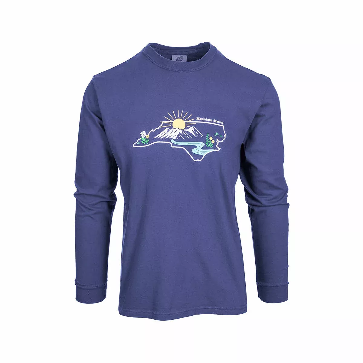 Mountain Strong Helene Recovery Milestone Long Sleeve T-Shirt