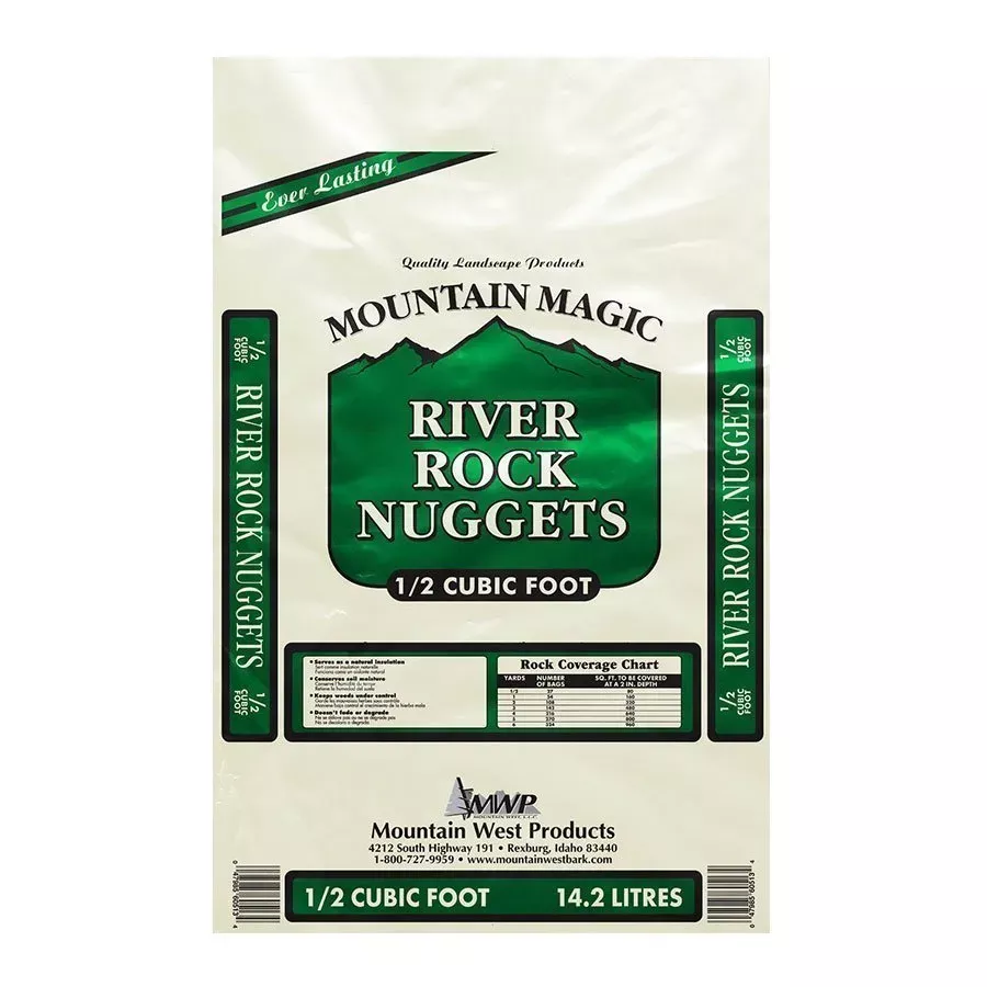 Mountain West Mountain Magic River Rock Nuggets - .5 Cf.