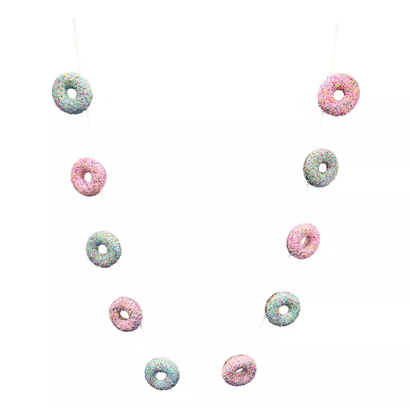 Mrs. Claus' Bakery Donut Garland, 72"
