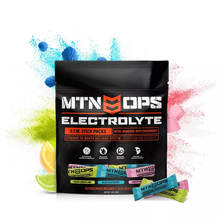 MTN OPS Electrolytes STM Stick Pack - 30 Servings