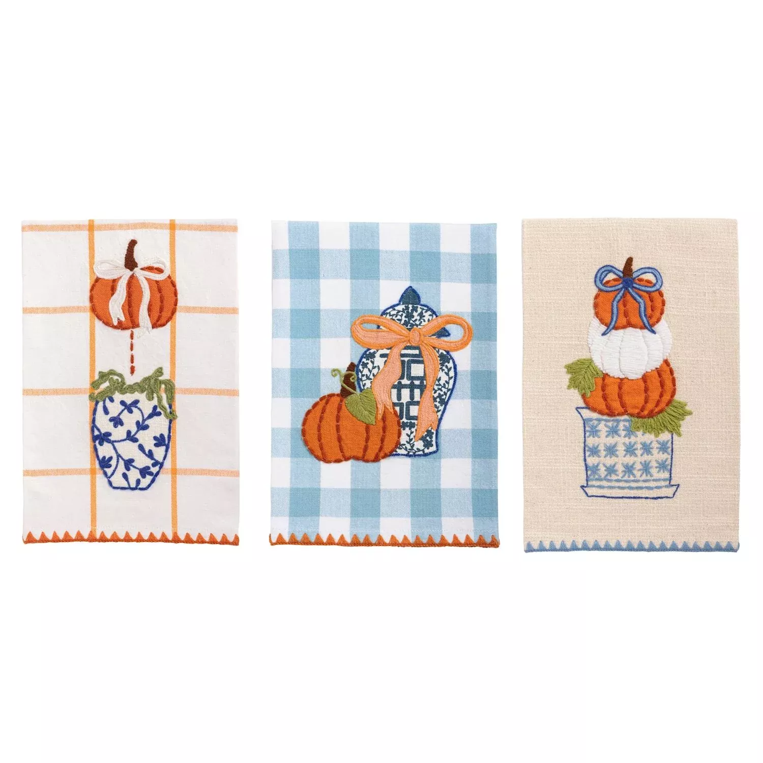 Mud Pie - Applique Topiary Towel