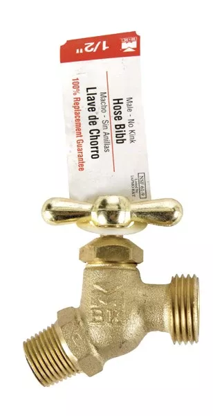 Mueller 102-303 "No Hose Kink" Single Faucet 1/2" Male