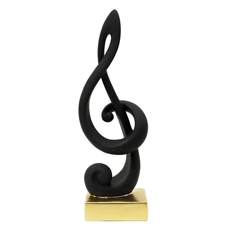 Music Note Figurine, 14"