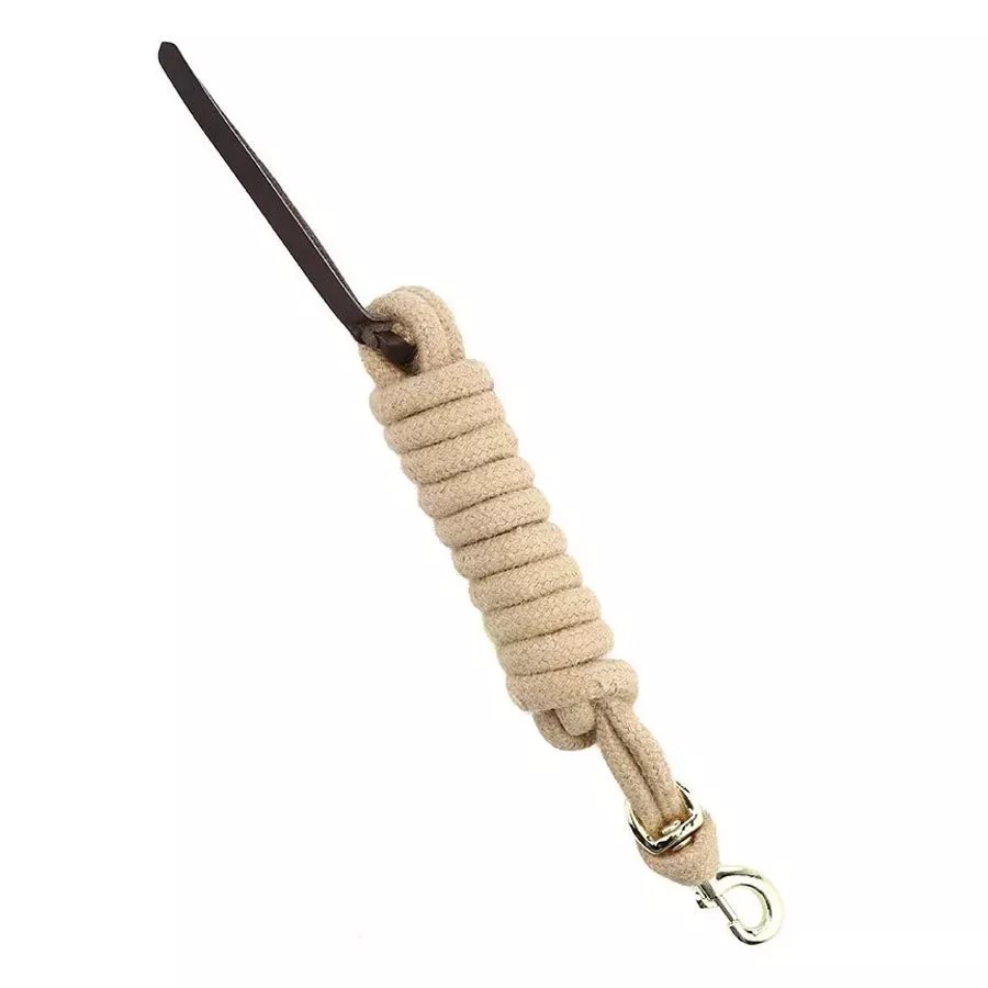 Mustang Jute Cowboy Lead with Bolt Snap - 5/8" x 9'