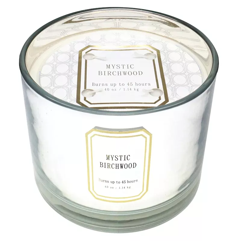 Mystic Birchwood Scented Jar Candle, 40oz