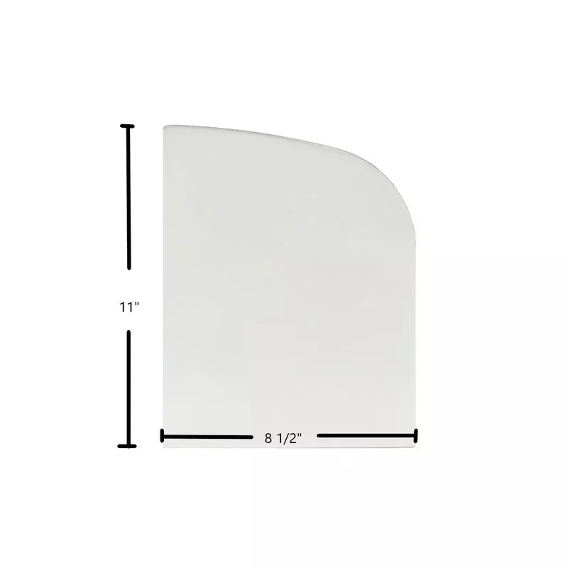 Napoleon 1600C / 1600C-1 Ceramic Glass Panel | 8 1/2″ x 11″ | Replaces W010-2363
