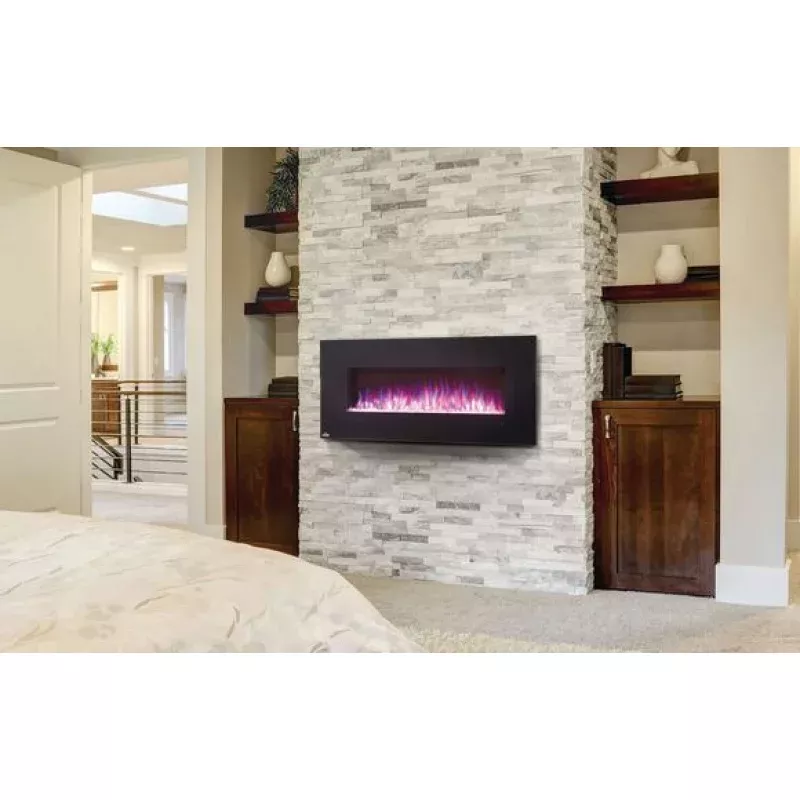 Napoleon Amano Linear 60 Electric Wall Mount Fireplace NEFL60B-1