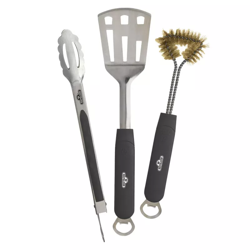 Napoleon Grills 70024 3-Piece Stainless Steel BBQ Toolset