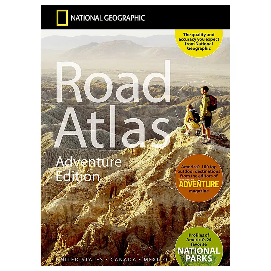 National Geographic United States/Canada/Mexico Adventure Edition Road Atlas