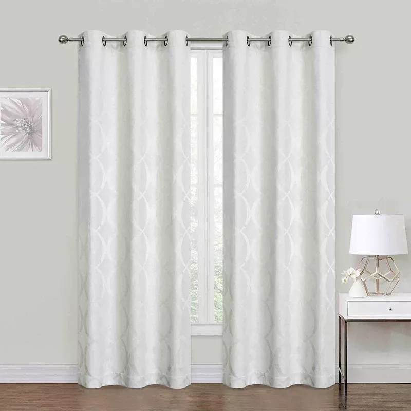 Natural Blackout Grommet Curtain Panel, 84"