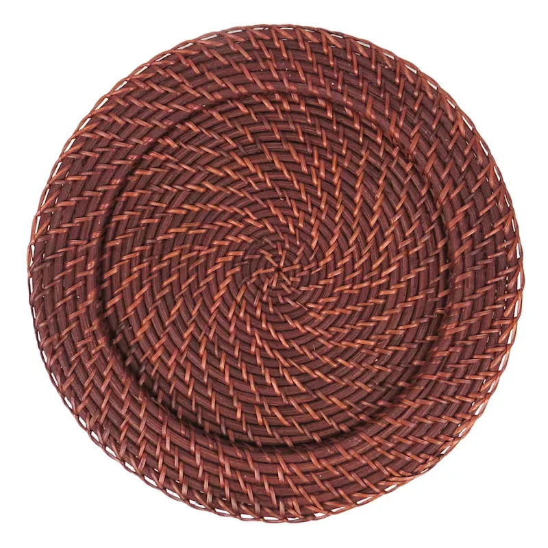 Natural Woven Rattan Charger Plate