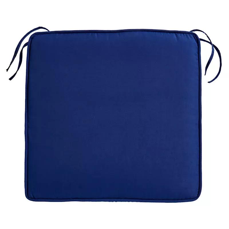 Navy Blue Canvas Outdoor Deep Seat Cushion
