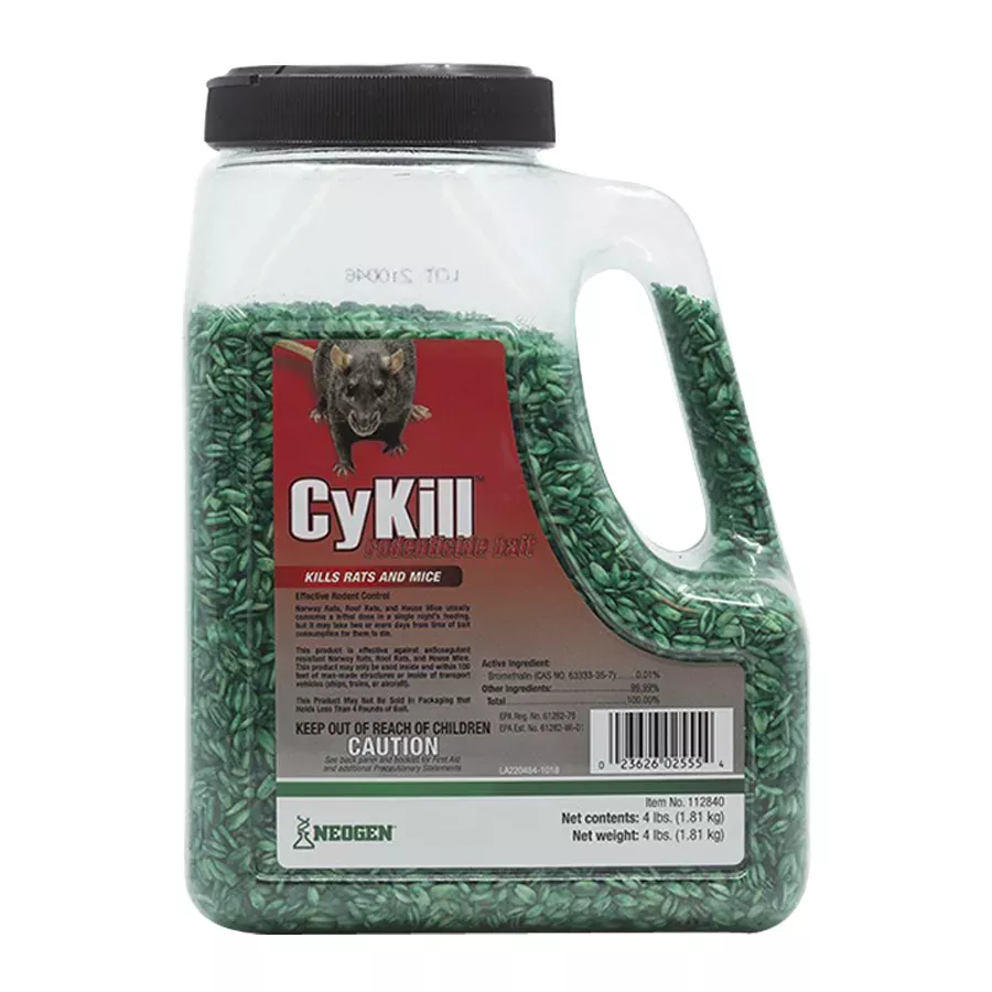 Neogen CyKill™ Meal Bait Rat And Mouse Poison - 4 lb