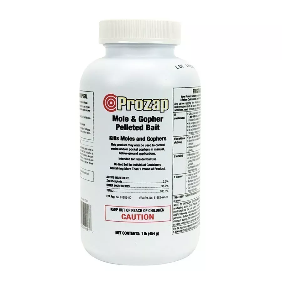 Neogen Prozap Mole and Gopher Pelleted Bait - 1 Lb.