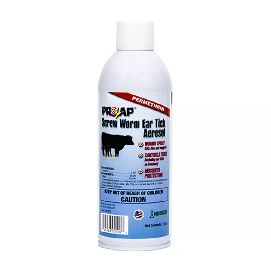 Neogen Prozap Screw Worm and Ear Tick Wound Protection Aerosol - 12 oz