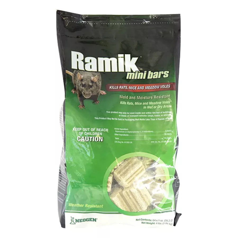 Neogen Ramik Green Bait Packs - 4 lb