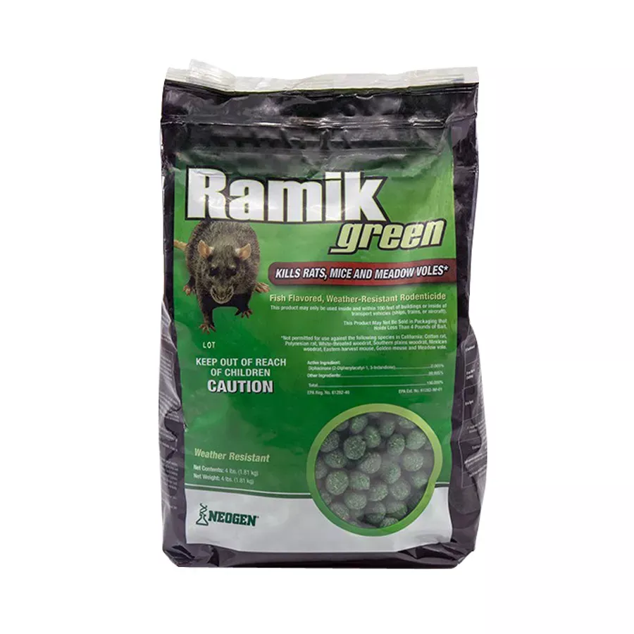 Neogen Ramik Green Rodent Nuggets - 4 lb