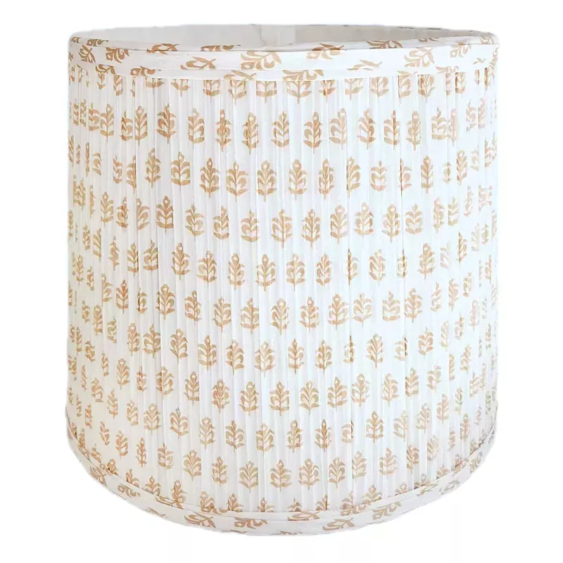 Neutral Patterned Table Lamp Shade, 11"