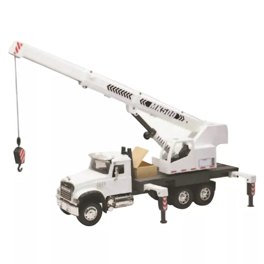 NewRay Mack Granite Truck with Extendable Crane