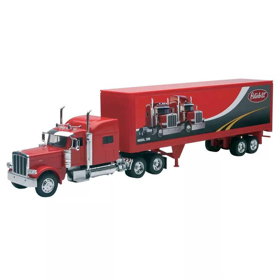 NewRay Scale Peterbilt 389 Dry Van Trailer (Assorted)