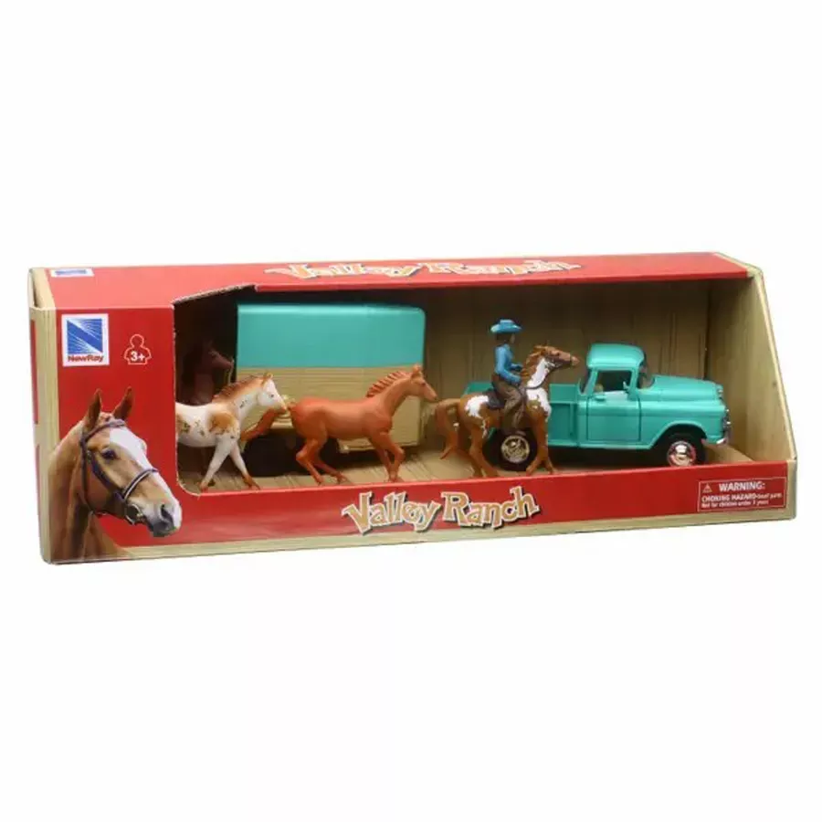 NewRay Vintage Truck with Trailer Playset (Assorted)