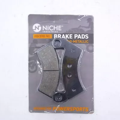 Niche Semi-Metallic Front Brake Pads Set for 2017-2020 Polaris General 4 1000