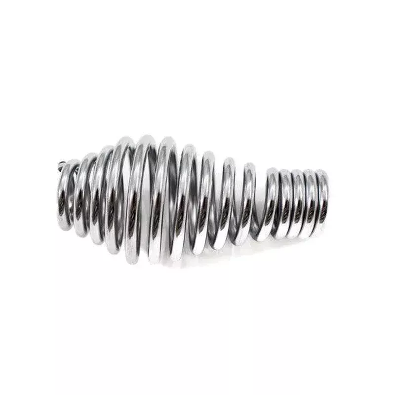 Nickel Spring Door Handle 2SH58312N | 5/8″ x 3-1/2″ | Universal Fit for Wood Stoves | Replacement Part