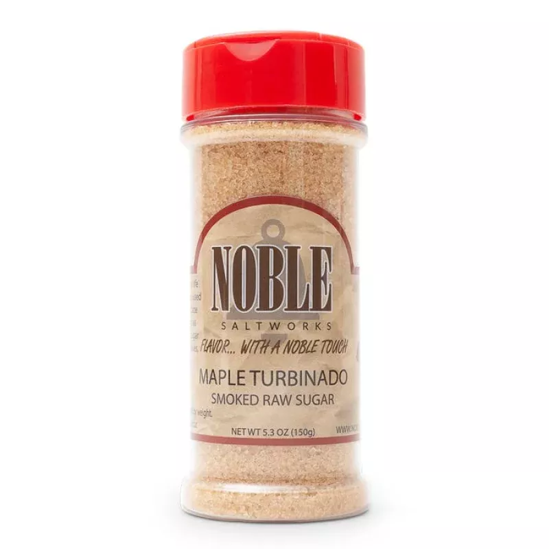 Noble Smokeworks Maple Turbinado Smoked Raw Sugar