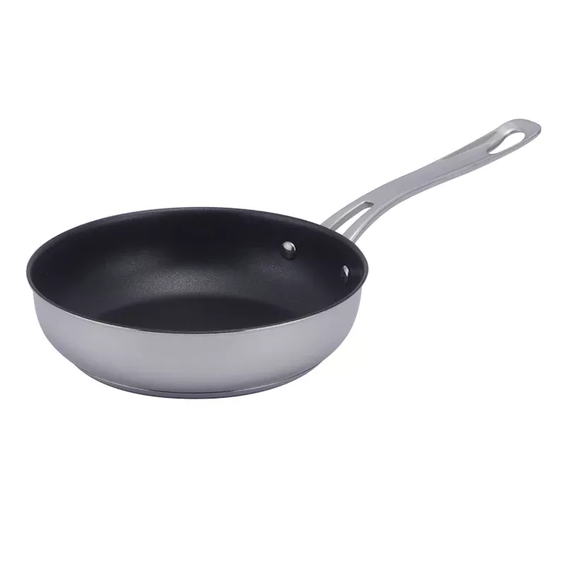 Non-Stick Stainless Steel Fry Pan, 12"